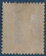 Colonies Françaises Nouvelle Caledonie N°62 25c Bleu Oblitéré Griffe Linéaire Paquebot US BIRMINGHAM RRR - Used Stamps