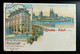 AK Litho Gruss Aus KÖLN Mehrbildkarte Hotel-Restaurant Marienhof Nicht Gelaufen Ca. 1900 - Köln