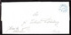 1850. Blue CHRISTIANIA 4 2 1850 On Nice Cover To Brevig. - JF103930 - ...-1855 Prephilately