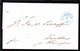 1854. Blue BERGEN 11 4 1854 On Nice Cover To Hönefos. - JF103933 - ...-1855 Prephilately