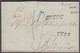 1827. NORGE. Cover From Christiania 16. OCT 1827 Cancelled T.T.R. 4 SUEDE And Other Cancels And Markings O... - JF412052 - ...-1855 Prephilately