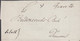 1850. NORGE. Small Cover To Buskeruds Amt, Drammen Cancelled Reverse CHRISTIANIA 28 12 1850 In Blackish Bl... - JF427629 - ...-1855 Prephilately