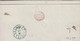 1850. NORGE. Small Cover To Buskeruds Amt, Drammen Cancelled Reverse CHRISTIANIA 28 12 1850 In Blackish Bl... - JF427629 - ...-1855 Vorphilatelie