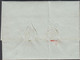 1855. NORGE. Small Beautiful Cover Dated Moen 1. November 1855. Portofri Sag. LUXUS.  - JF427638 - ...-1855 Prefilatelia