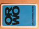 Pocket Calendar Taschenkalender DDR East Germany Filmfabrik Wolfen ORWO 1969 - Petit Format : 1961-70