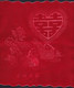 CHINA  CHINE CINA Red Double Happiness Wedding Handkerchief 24 X24 CM -1 - Hochzeit