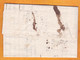 1825 - Marque Postale 68 LYON Sur Lettre Pliée Avec Correspondance & Facture Vers ROMANS, Drôme - Taxe 6 - 1801-1848: Précurseurs XIX
