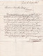 Delcampe - 1825 - Marque Postale 68 LYON Sur Lettre Pliée Avec Correspondance & Facture Vers ROMANS, Drôme - Taxe 6 - 1801-1848: Précurseurs XIX