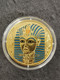 250 SHILLINGS 2009 SOMALIE THE GOLD MASK LES TRESORS DE TOUTANKHAMON  CUPRONICKEL PLAQUE OR CAPSULE SOMALI SOMALIA - Somalie