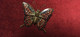 BROCHE PAPILLON METAL 4 Grammes Attache OK - 40 Mm X 35 Mm - Brochen