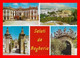 2 CPSM/gf BAGHERIA (Sicile-Italie)  Panorama Villa Palagonia / Saluti Da Bagheria...N648 - Bagheria