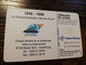 French Caribbean Phonecard St Martin CHIP Card CINQUANTENAIRE  ** 6774 ** - Antillas (Francesas)