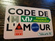 French Caribbean Phonecard St Martin CHIP Card CODE DE LAMOUR ** 6775** - Antillen (Französische)