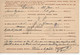 WW2 - Entier Postal IRIS INTERZONE 1941 INADMIS Libellé Non Règlementaire LOURDES Pour NANCY - Covers & Documents