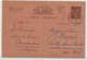 WW2 - Entier Postal IRIS INTERZONE 1940 TAXE Départ ALGERIE Constantine Pour SOULTZ - Brieven En Documenten