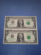 STATI UNITI-P509 1D 2001  UNC (2 Consecutivi) - Biljetten Van De  Federal Reserve (1928-...)
