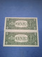 STATI UNITI-P509 1D 2001  UNC (2 Consecutivi) - Biljetten Van De  Federal Reserve (1928-...)