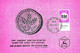 ► ISRAEL Carte Maximum Card - 0.50  Provisional Stamp With Tab 1960 -  And Ye Shall Ballow The Fiftieth Year.. - Usati (con Tab)