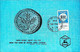 ► ISRAEL Carte Maximum Card - 0.12  Provisional Stamp With Tab 1960 -  Now The Son Of Jacob Were Twelve - Cartes-maximum