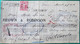 Bank Of New South Wales Reefton Demand 1913 KEVII 6d Cheque Duty. - Covers & Documents
