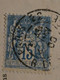 AN9 FRANCE BELLE LETTRE 1894 PERFORé    +15C SAGE+ PARIS POUR OLORON + PERFIN + AFFRANCH. PLAISANT - Autres & Non Classés