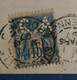 AN9 FRANCE BELLE LETTRE RARE 1897 PERFORé CA  +15C SAGE+ CHARLEVILLE POUR OLORON + PERFIN + AFFRANCH. PLAISANT - Other & Unclassified