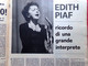 Radiocorriere TV Del 20 Ottobre 1963 Masiero Opera Longarone Sheridan Edith Piaf - Televisión