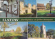 Elstowe, Birthplace Of John Bunyan, Multiview - Bedfordshire - Stamped - Altri & Non Classificati