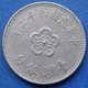 TAIWAN - 1 Yuan Year 62 (1973) "plum Blossom" Y# 536 - Edelweiss Coins - Taiwan