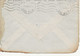 VOL AVION ACCIDENTE 1944 VOL LA ROCHE - ORAN ​​​​​​​OM PARIS GARE PLM 01/01/45 CRASH  Air Mail COVER RECOVERED - Cartas & Documentos