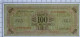 100 LIRE OCCUPAZIONE AMERICANA IN ITALIA BILINGUE FLC A-B 1943 A SPL+ - 2. WK - Alliierte Besatzung