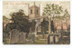Moreton In Marsh Duplex Postmark 1906 On Parish Church Stow On The Wold Used Postcard With Stamp 1906 - Other & Unclassified