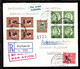 1929. Air Mail. 4-Bloc10 Aur On 5 Aur Green Chr. X, Air Mail 10 Aur 20 Aur/25 Aur + 4-Bloc 5... (Michel 110+) - JF103812 - Cartas & Documentos