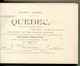 G. MERCER ADAMS, Illustrated Quebec, 1535-1608 : 1763-1892 - 1850-1899