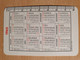 Pocket Calendar Taschenkalender DDR East Germany Berlin Friedrichshain Lumpe KG Lederwaren Kinzigstraße 1965 - Petit Format : 1961-70