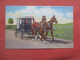 "Amish" Going To Market.    Lancaster  County. Pennsylvania > Lancaster        ref  5417 - Lancaster