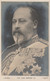 CARTE POSTALE PHOTO ORIGINALE ANCIENNE : THE KING EDWARD VII  ROI D'ANGLETAIRE MORT EN 1901 - Königshäuser