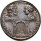 Medaillen Alle Welt: Italien, Kirchenstaat (Stato Pontificio), Benedikt XIV. 1740-1758: Silbergußmed - Unclassified
