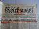 Delcampe - Zeitung "Reichswart Nr.1 Januar Bis Nr.52 Dezember 1933 Als Buch Gebunden - Politik & Zeitgeschichte