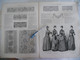 REVUE De La MODE Gazette De La Famille Paris16 Janvier 1887 Gravure - Magazines - Before 1900