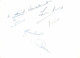 AVIATION GRANDE PHOTOGRAPHIE D'UN HELICOPTERE AVEC SIGNATURES AU VERSO (dimensions 18cm X 13cm) - Hubschrauber