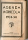 B 4529 - Libro, Agenda Agricola, Fascismo, Mussolini - Natuur