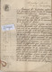 VP19.057 - SAUVETAT DE SAVERES - Acte De 1876 - Entre Mr J. PEZET & Mme PEZET épouse HERAILLE à SAINT CAPRAIS - Manuscrits