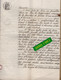 VP19.057 - SAUVETAT DE SAVERES - Acte De 1876 - Entre Mr J. PEZET & Mme PEZET épouse HERAILLE à SAINT CAPRAIS - Manuscrits