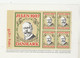 TIMBRES DU DANEMARK SUR FEUILLES BLOCS  1904-78   JULEN 1927 DANMARK - Abarten Und Kuriositäten