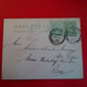 LETTRE LIVERPOOL POUR PARIS AVEC TIMBRE PERFORE 1908 PUB THE IMPERIAL TOBACCO OGDEN BRANCH - Postwaardestukken