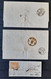 Suisse 1854/62 N°29 En Paire Sur Lettre +n°30 Sur Lettre +n°29 Sur FGT Touché B Et TB - Lettres & Documents