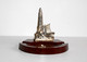 CENDRIER ORFEAR BAKELITE & REGULE  PHARE & VOILIER PARIS ART DECO MADE IN FRANCE       (0507.59) - Andere & Zonder Classificatie