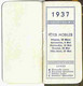 1937 Petit Calendrier De Poche TETRA Layette Pansements Lingerie 16 Pages - Small : 1921-40