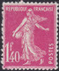 FRANCE, 1924-26, Type Semeuse Camée (Yvert 196) - 1906-38 Semeuse Camée